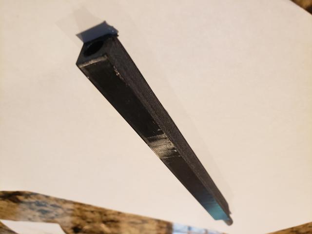 Replacement rod that prints on its side 3D model thumbnail