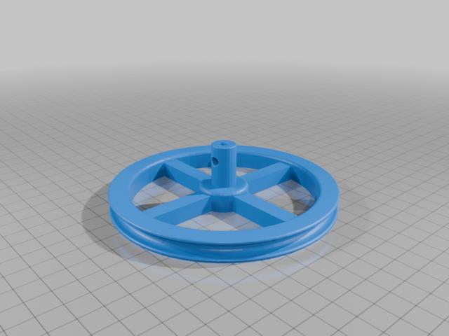 Wimshurst Machine 3D model thumbnail