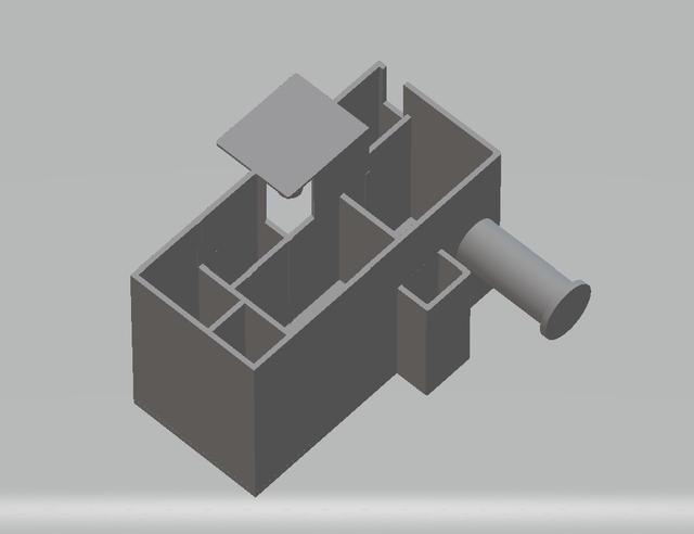 Prusa Mini Toolholder 3D model thumbnail