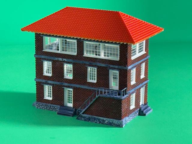 CONTROL TOWER 1:87 HO SCALE 3D model thumbnail