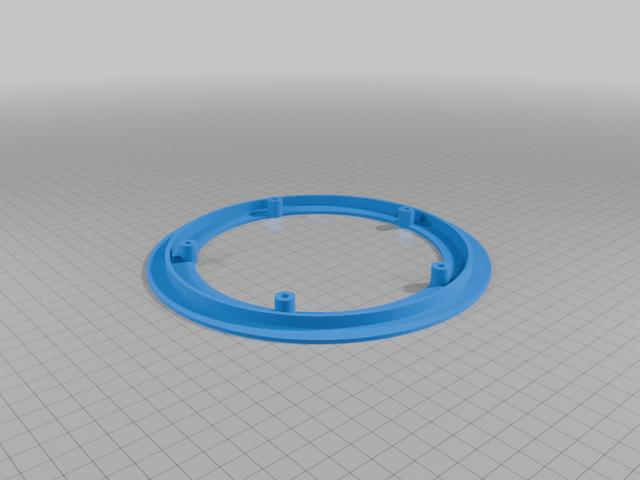 Kettenblattschutz für Fahrrad 3D model thumbnail