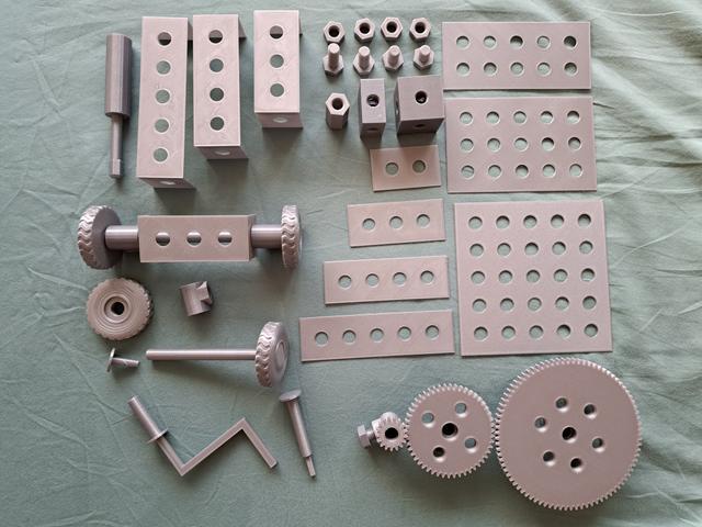 "Handy Kid" - The Ultimate Building Kit for Kids 3D model thumbnail