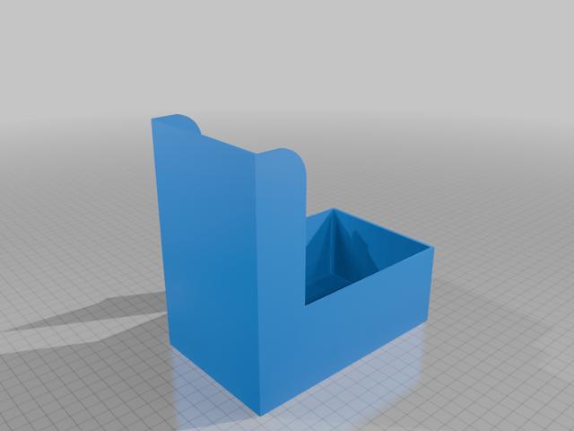 A1 mini bench mounted poop tray 3D model thumbnail
