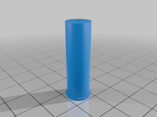 5/64th Drill block spacer 3D model thumbnail