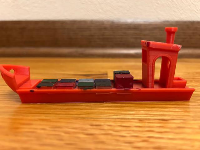 Cargo Benchy 3D model thumbnail