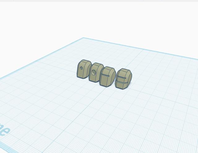 Dummy 13 heads. 3D model thumbnail