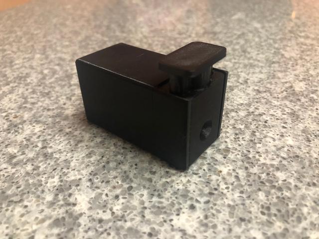Filament Cutter Box with backstop 3D model thumbnail