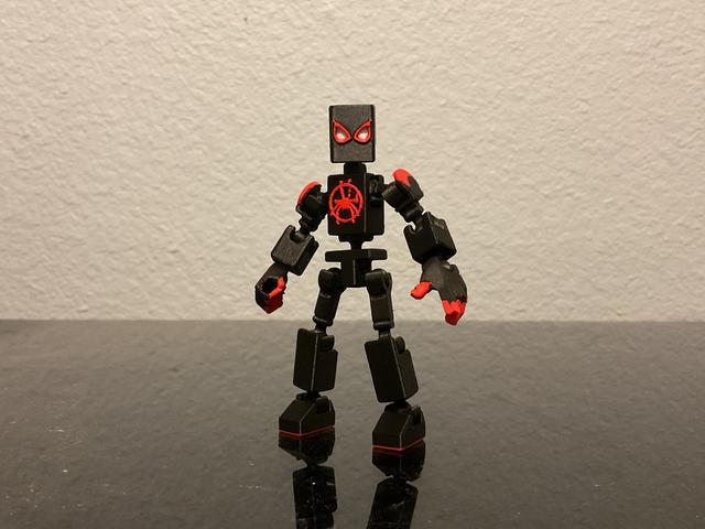 Miles Morales Spider Mini 13 3D model thumbnail