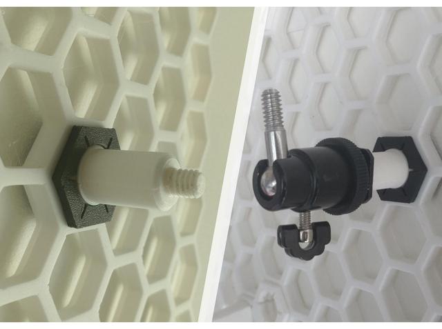 Screwiverse to 1/4" camera screw 3D model thumbnail