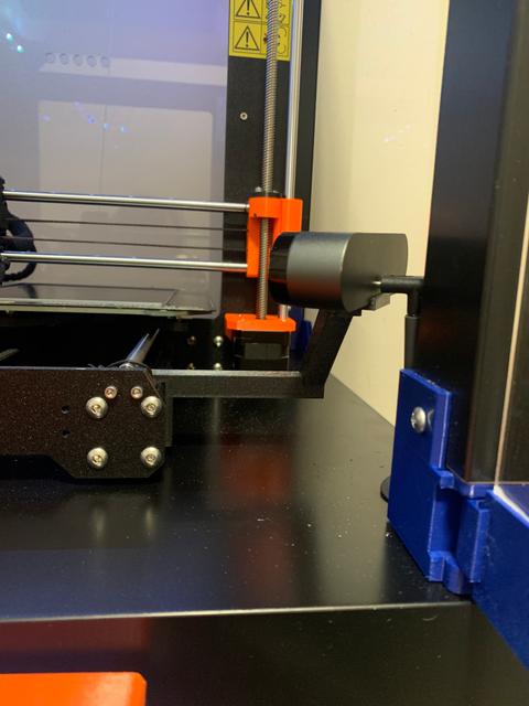90 degree Camera mount for Prusa i3 MK3/MK3S 3D model thumbnail