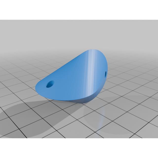 oloid kechain 3D model thumbnail