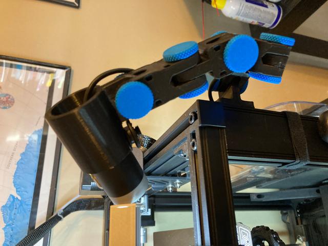 Microsoft LifeCam Cinema Mount (Bottom) 3D model thumbnail