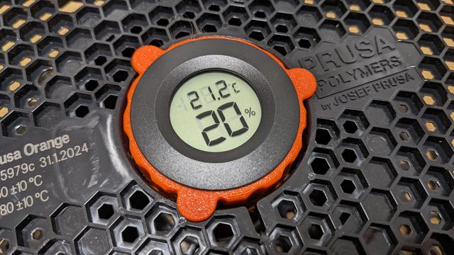 Hygrometer Cap for Silica Gel Spool Container with Ears 3D model thumbnail