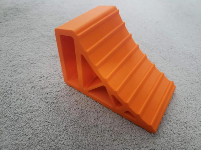 Wheel Chock (No Text) 3D model thumbnail