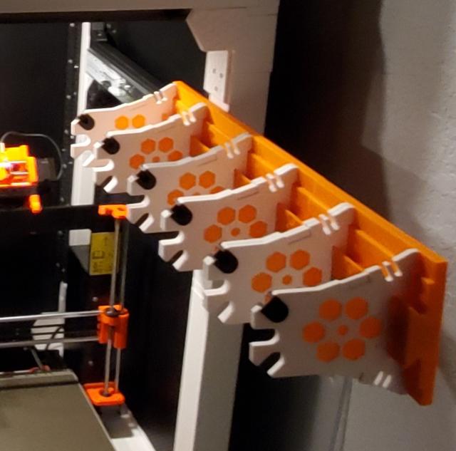 Yet Another Modified Repwinder Spool Holder 3D model thumbnail