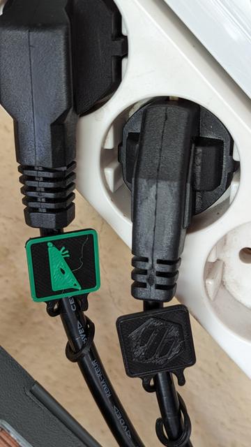 Cable tag for RatRig printers 3D model thumbnail