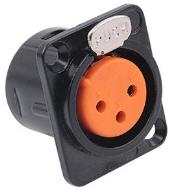 Panel mount hole punches for your audio and networking designs 3D model thumbnail