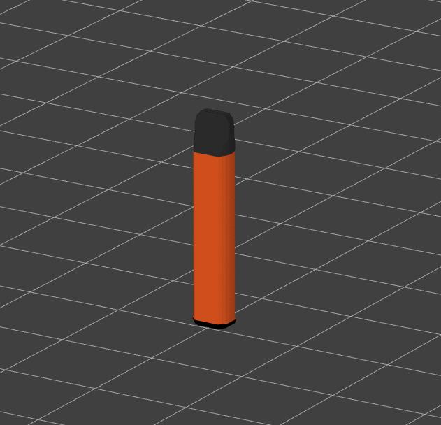 vape for dummy 13 3D model thumbnail