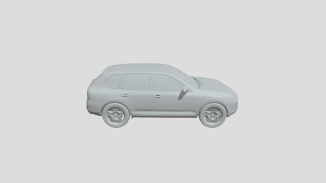 Porsche Cayenne 2005 Scale1-80 for 3D-printing 3D model thumbnail