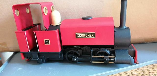 Nipper Manning Wardle SM32 16mm Scale 3D model thumbnail
