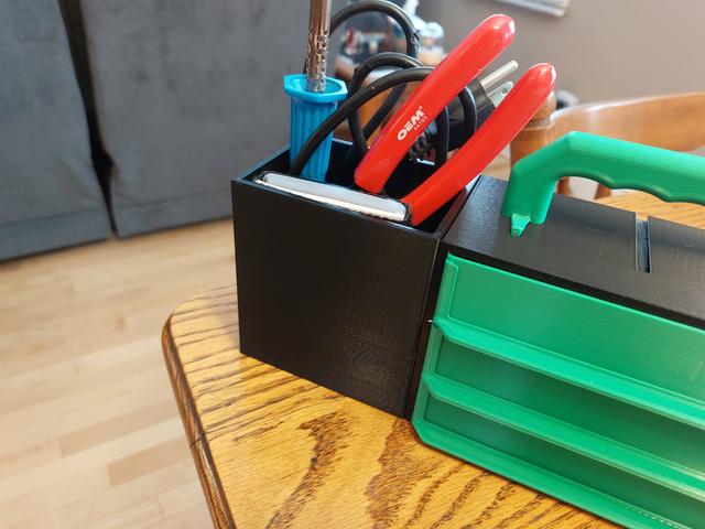 Modular Shelving Open Box 3D model thumbnail
