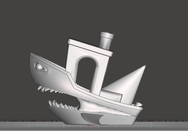 Benchy-Jaws! 3D model thumbnail