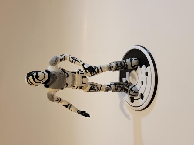 Murderbot Action Figure 3D model thumbnail