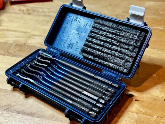 Ruggedized Box - Bosch Spade Bit Holder 3D model thumbnail