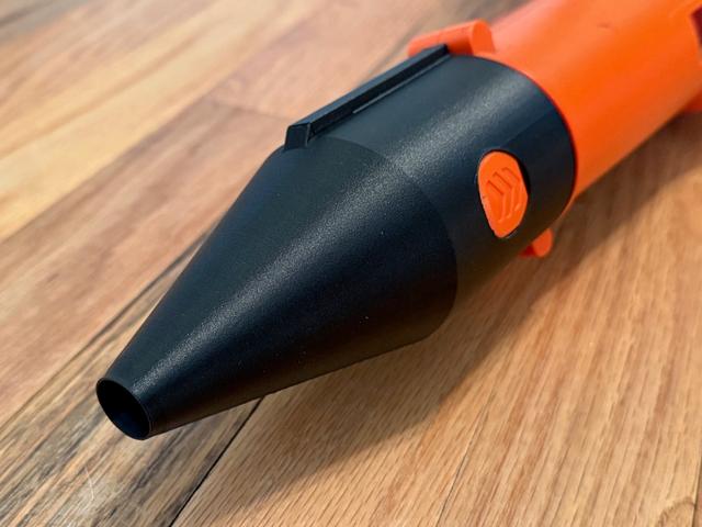 Black and Decker Leaf Blower Dog Grooming Dryer Attachment 3D model thumbnail