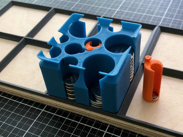ALCH combatible battery storage box 3D model thumbnail