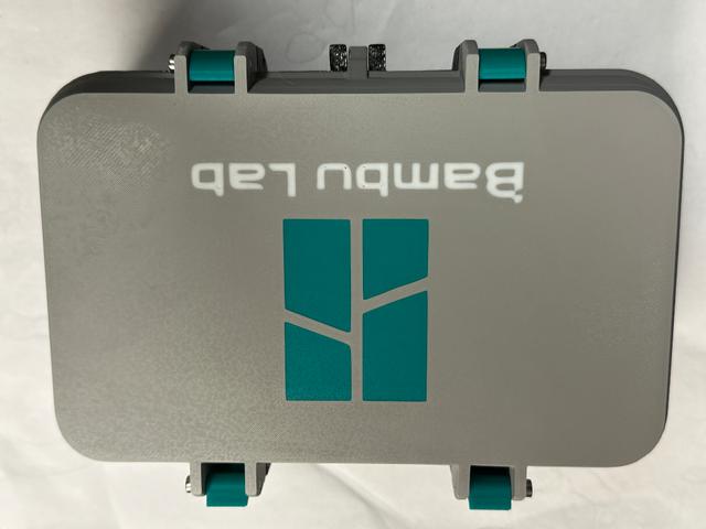 Rugged Bambu Labs Box (Fixed to work better and has an actual embossed top) 3D model thumbnail
