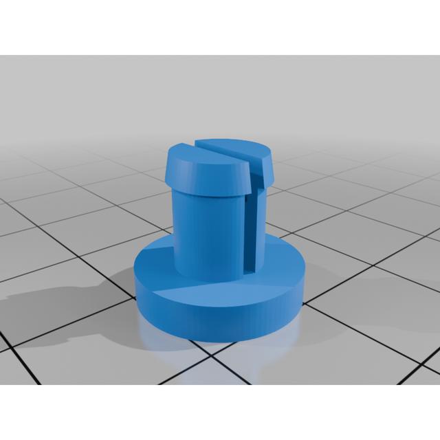 Floppy box screw 3D model thumbnail
