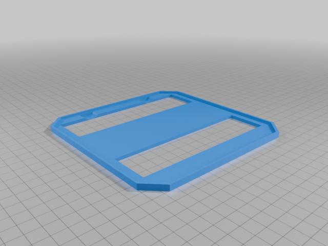 Soporte placa solar  3D model thumbnail