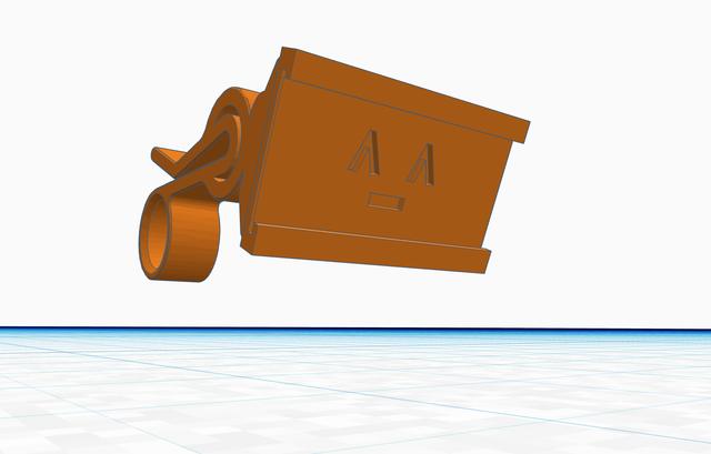 Bag clip with space for tag and replaceable title 3D model thumbnail