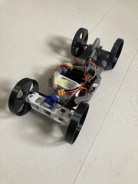 Simple Budget RC Car (Easy to Print & Assemble) 3D model thumbnail