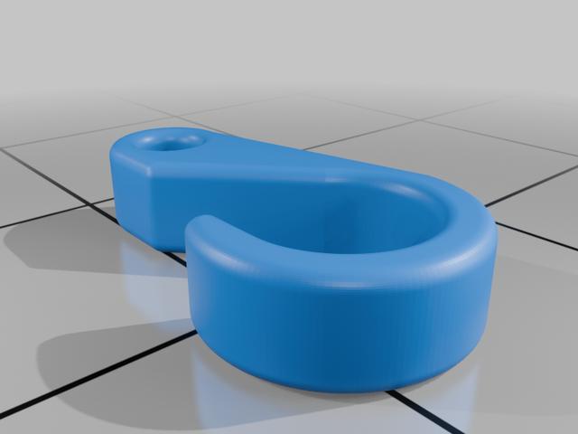 Playmobil crane hook 3D model thumbnail
