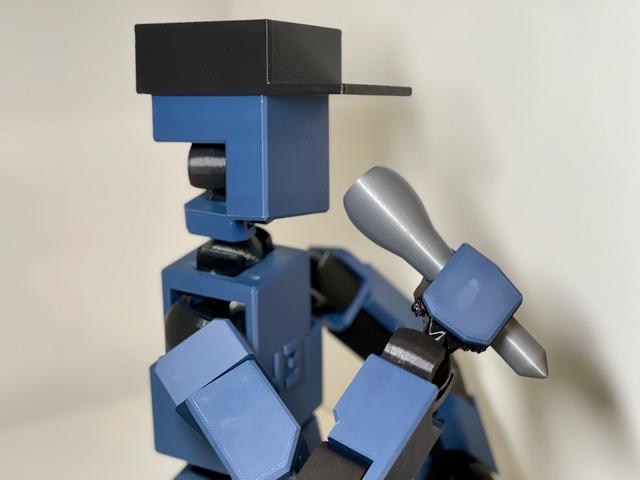 Lucky 13 Mic - Vase Mode Print 3D model thumbnail