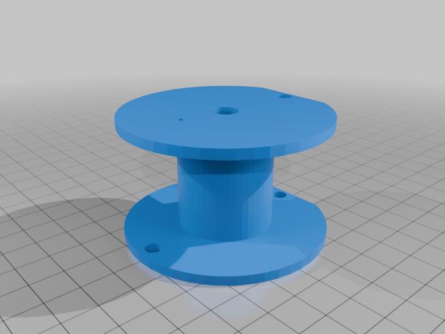 Bobbin Former for Air Coils 3D model thumbnail