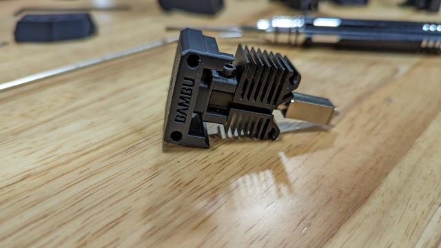 Mini Stealth Burner - Bambu Lab Hot End Mount 3D model thumbnail