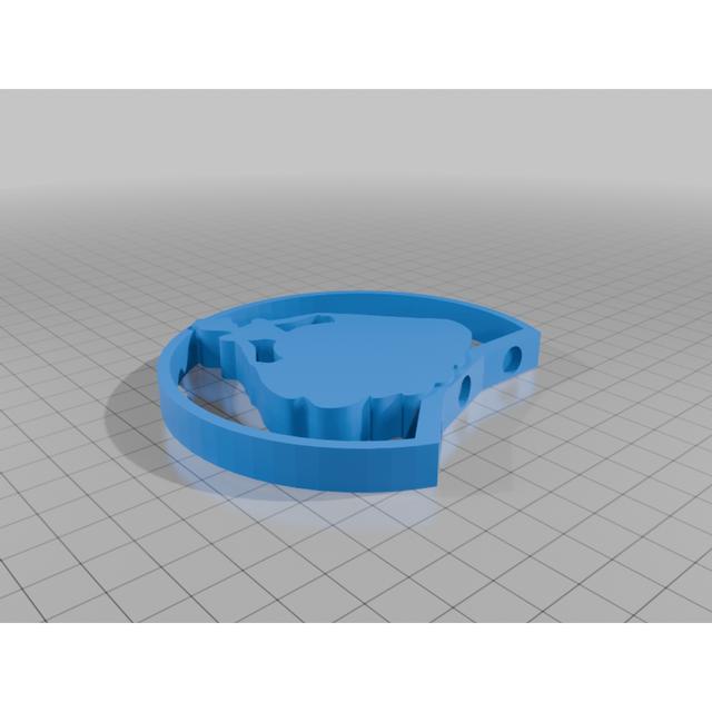 Cinderella Magnetic Mickey Ear 3D model thumbnail