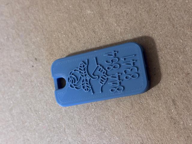 ICE Alert Whistle For Colorado 3D model thumbnail