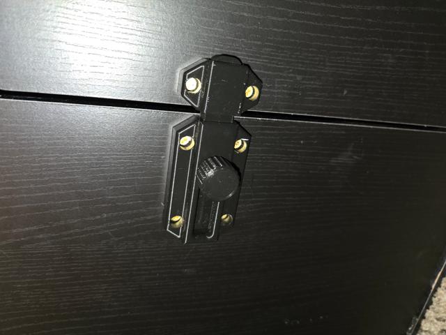 REMIXED - Latch with Locking Mechanism 3D model thumbnail