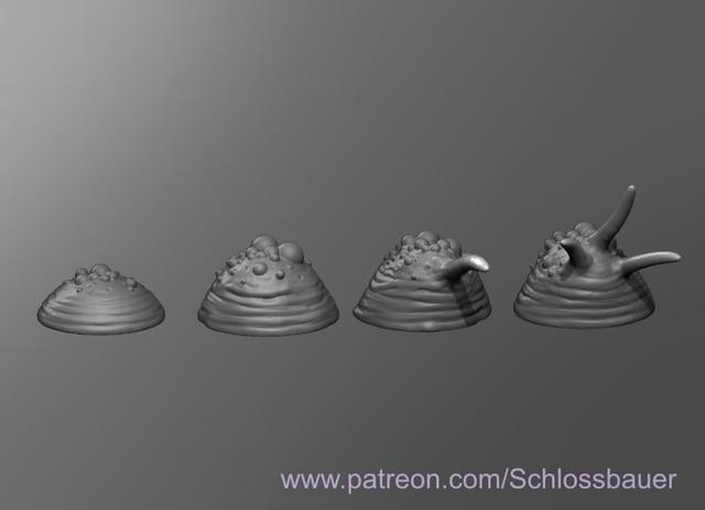 Tar Jelly 3D model thumbnail