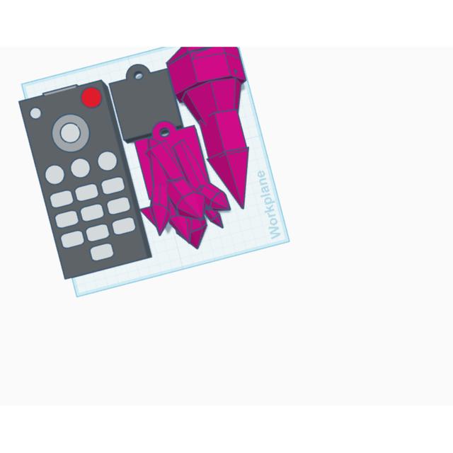 Simpsons Remote 3D model thumbnail