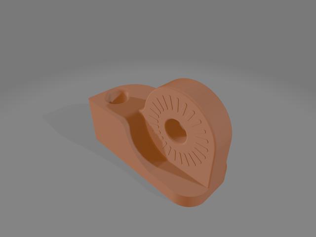 Articulating RPi Camera Stepper Mount (REMIX,EDIT) 3D model thumbnail