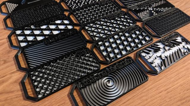 Infill Samples 3D model thumbnail