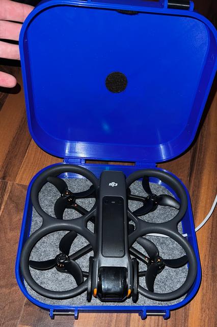 DJI Avata 2 Rugged Case 3D model thumbnail