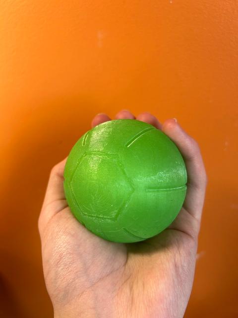 Gyro Zeppeli Steel Ball 1/1 Bouncy Ball Mold 3D model thumbnail
