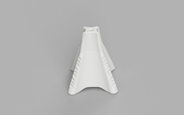 BCD (Buoyancy Control Device) purge handle 3D model thumbnail