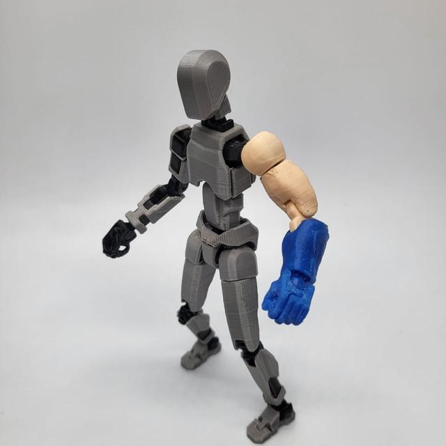 TEST DUMMY 13 ORGANIC ARM BY 3DNUEVO 3D model thumbnail